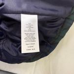 Talbots Petites Down Puffer Vest Plaid Green Blue Blackwatch Check Size P Photo 7