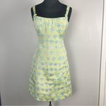 Nanette Lepore Vintage 90s two piece dress jacket green floral size 2 Photo 7