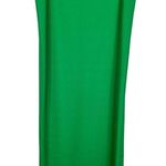 Topshop Midi Dress Cutout Sleeveless Stretch 4 Green Overlay Photo 2