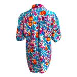 Vintage First FI Issue Fruit Floral Print Button Photo 3