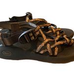 Chacos Chaco Z/2 Classic Strappy Brown Orange Sandals Sz 8 Photo 2