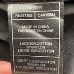 BB Dakota NWT Black Lace Fit & Flare Lined Mini Dress, size 2 Photo 6