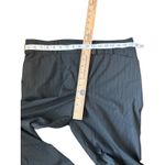 Anne Klein  Women's Pinstripe Suit Blazer Pants Set Size 10 Black Professional Photo 6