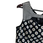 Cotton Express  Women Top L Daisy Floral‎ Cutout Bodice Side Zip Boho Cottagecore Photo 6