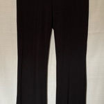 Alfani  Black Boot Cut Flare Pants Petite Medium PM Photo 0