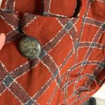 Vintage Brown Plaid 3/4 Length Sleeve Dress by Parkshire Original Size M Photo 4