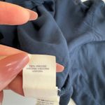 Lucky Brand  Kimono Womens X Small Small Blue Embroidered Cardigan Tie Front Boho Photo 5