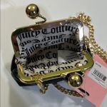 Juicy Couture  Black and Gold Mini Bag with Quilted Design Photo 9