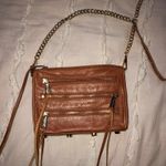 Rebecca Minkoff  Brown And Gold Purse Photo 0