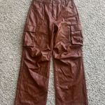 Steve Madden Cargo Faux leather pants Photo 0