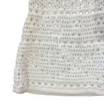 Sofia Jeans by Sofia Vegara Womens Dress Size Medium White Tie Strap Crochet Photo 1
