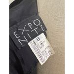 Expo Nite Vintage 80s Black Velvet Gold Lace Puff Sleeve Formal Dress Size 8 Photo 4