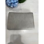 Gray Clutch Crossbody Bag Convertible Chain‎ Strap Wallet Purse Photo 6