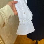 Elan Nia Sleeveless Shirt Sweater Vest Dress Navy Blue White Sz Small Photo 13