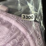 Free People  Intimately Lace Bra Plunge Front Closure‎ Purple 34DD Photo 7