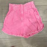 Skies Are Blue  Shorts Pink Denim Photo 1