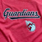 NWT Cleveland Guardians MLB Baseball Red Super Soft Long Sleeve T Photo 4