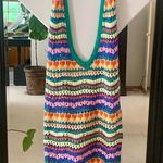 Princess Polly  Crochet Multicolored Mini Dress Photo 0