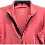 Mountain Hardwear Pullover Womens M Salmon Pink Half Zip Lightweight Sweatshirt Photo 2