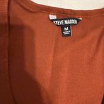 Steve Madden  Women’s Dress Size M Brown Casual Fall Fitted Top Loose Skirt Photo 7