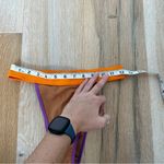 Orange Brazilian Cut High Waisted Swim Bottoms‎ Photo 3