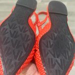 Mango MNG Stylish Flat Bright Red Shoes Size 39 Photo 3