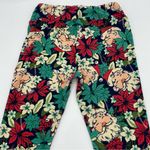 LuLaRoe  Christmas Leggings Santa Faces Holiday‎ One Size Photo 10