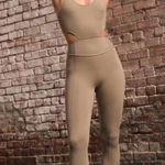 Free People  Back It Up‎ Onesie Sage Beige size xs NWT Photo 0