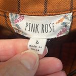 Pink Rose πππ3 for 12$πππ Plaid LS Button Up Shirt Photo 7