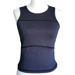 Lou & grey Mesh Cut Out Back Cropped Tank Top Photo 0