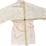Victoria's Secret Vintage  Gold Label Baby Pink Satin Kimono Wrap Robe One Size Photo 2
