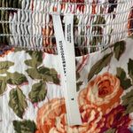 Anthropologie  Floral Multicolor Sleeveless Square Neck Maxi Dress White Large Photo 9