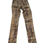 Tory Burch  snake print skinny jeans size 26 Photo 1
