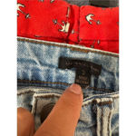 Material Girl Light blue ripped skinny jeans Photo 2