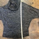 Olivia Moon  Women’s Stripped Crowl Neck Three-Quart Length Sleeve Blouse Size M Photo 4