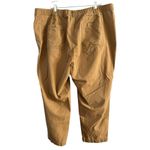 Talbots  Slim Cargo Pants Tan Khaki Cotton Pockets Women’s Size 22W Photo 1