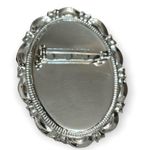 Victorian brooch costume party antique silver looking cameo brooch jewelry Photo 1