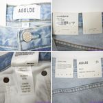 AGOLDE NEW Riley High Rise Straight Crop jeans in Clear Skies, size 29 Photo 16