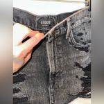 AGOLDE Jaden High Rise Cut Off Short in Slay Photo 3