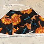 Hawaiian halter cropped top made in Hawaii black orange tropical Summer size L Size L Photo 5