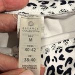 Balance Collection  white & black capris leggings Photo 2