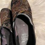 Dansko Black and Brown Vegan Clogs-size 38 Photo 1