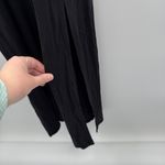 SO Kohl's‎  Black Sleeveless Stretchy Knit Side Slit Maxi Dress Sz XL NEW Photo 3