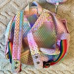 Under One Sky Multicolored rainbow backpack with coin purse Photo 6