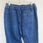 Hollister  Blue Denim Jogger Pants Womens Size Small Elastic Waist Casual Photo 6