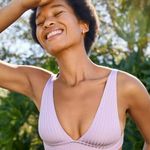 Aerie Purple Bikini Top Photo 0