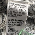 Jones Wear Vintage Fair Isle Snowflakes Sweater Gray Small Photo 6