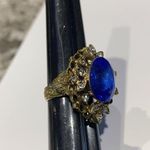 Lot Of 3 Beautiful Adjustable Ornate Women's Costume Rings Photo 7