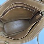 Coach  Tribeca Shopper 9098 Toffee Leather Purse Bag Handbag Photo 5