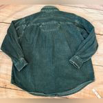 Disney Vintage 90's winnie the pooh piglet corduroy button shirt medium Green Photo 7